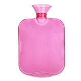 Maxbell 1000ml PVC Leakproof Cold Hot Water Bottle Bag Pouch with Cover Rose Red 02