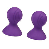 Maxbell 1 Pair Silicone Nipple Sucker Pump Breast Massager Enhancer Pump Purple