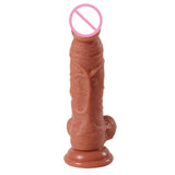 Maxbell Bendable Realsitic Male Penis Female G-spot Anal Massager with Suction Cup