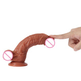 Maxbell Bendable Realsitic Male Penis Female G-spot Anal Massager with Suction Cup