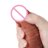 Maxbell Realsitic Male Penis G-spot Anal Massager w/Suction Cup Female Sex Toys 23cm