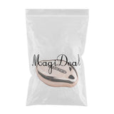 Maxbell Portable Foot File Callus Remover Pedicure Rough Heel Hard Skin Remover Gold