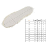 Maxbell Winter Boot Shoe Warm Fleece Thermal Insoles Plush Shoe Pads for MenWomen 40