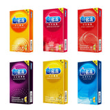 Maxbell 10Pcs Man Latex Condoms Sensitive Ribbed Dotted G-spot Lubricated Condoms 01