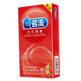 Maxbell 10Pcs Man Latex Condoms Sensitive Ribbed Dotted G-spot Lubricated Condoms 04