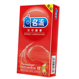 Maxbell 10Pcs Man Latex Condoms Sensitive Ribbed Dotted G-spot Lubricated Condoms 04