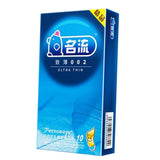 Maxbell 10Pcs Man Latex Condoms Sensitive Ribbed Dotted G-spot Lubricated Condoms 06