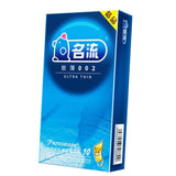 Maxbell 10Pcs Man Latex Condoms Sensitive Ribbed Dotted G-spot Lubricated Condoms 06