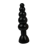 Maxbell Flexible Anal Butt Plug Men Women Anal Play Insert Stopper Sex Toys Black