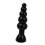 Maxbell Flexible Anal Butt Plug Men Women Anal Play Insert Stopper Sex Toys Black