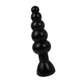 Maxbell Flexible Anal Butt Plug Men Women Anal Play Insert Stopper Sex Toys Black