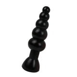 Maxbell Flexible Anal Butt Plug Men Women Anal Play Insert Stopper Sex Toys Black