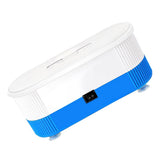 Maxbell Portable Cleansing Machine Optical Glasses Contact Lens Cleaner Tool Blue
