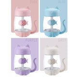 3 In 1 USB Cute Cat Air Humidifier Cool Mist Maker Mini Humidifier Pink