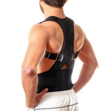 Maxbell Magnetic Posture Corrector Bad Back Lumbar Shoulder Support Belt Brace M