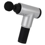 Maxbell 4 Head/Speed Massage Gun Deep Tissue Massager Muscle Relaxing Machine Silver