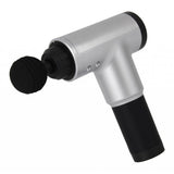 Maxbell 4 Head/Speed Massage Gun Deep Tissue Massager Muscle Relaxing Machine Silver