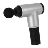 Maxbell 4 Head/Speed Massage Gun Deep Tissue Massager Muscle Relaxing Machine Silver