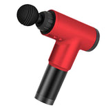 Maxbell 4 Head/Speed Massage Gun Deep Tissue Massager Muscle Relaxing Machine Red