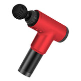 Maxbell 4 Head/Speed Massage Gun Deep Tissue Massager Muscle Relaxing Machine Red