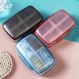 Maxbell Large 8 Slot Portable Medicine Case Storage Pill Holder Box Waterproof Blue - Aladdin Shoppers