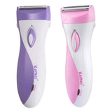 Maxbell Women's Electric Shaver Razors Bikini Trimmer Clippers Rechargeable  Purple