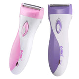 Maxbell Women's Electric Shaver Razors Bikini Trimmer Clippers Rechargeable  Purple