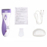 Maxbell Women's Electric Shaver Razors Bikini Trimmer Clippers Rechargeable  Purple
