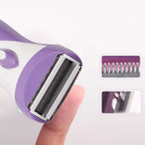 Maxbell Women's Electric Shaver Razors Bikini Trimmer Clippers Rechargeable  Purple