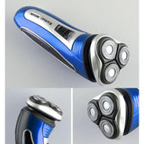 Maxbell Men's Rechargeable Three Heads Floating Head Electric Razors Beard Trimmer