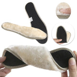 Maxbell Warm Plush Bamboo Charcoal Insoles Shoe Pads for Men Women Shoes Boot 35-36