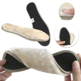 Maxbell Warm Plush Bamboo Charcoal Insoles Shoe Pads for Men Women Shoes Boot 41-42