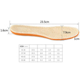 Maxbell Unisex Warm Sports Shoes Insoles Inserts for Boots Slippers Sneakers 37-39