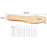 Maxbell Unisex Warm Sports Shoes Insoles Inserts for Boots Slippers Sneakers 43-46