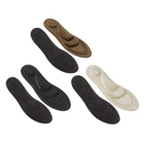 Maxbell 4D Soft Sponge Pain Relief Men's Foot Massage Arch Insoles Shoe Insert Brown