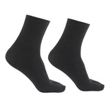 Maxbell 3 Pairs Elastic Cotton Tabi Socks 2 Toe Socks Flip-Flops Socks Unisex Black