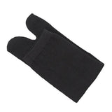 Maxbell 3 Pairs Elastic Cotton Tabi Socks 2 Toe Socks Flip-Flops Socks Unisex Black