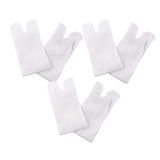 Maxbell 3 Pairs Elastic Cotton Tabi Socks 2 Toe Socks Flip-Flops Socks Unisex White