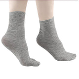Maxbell 3 Pair Elastic Cotton Tabi Socks 2 Toe Socks Flip-Flops Socks for Men Women
