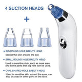 Maxbell Electric Blackhead Remover Pore Vacuum Suction Face Cleaner for Men Women