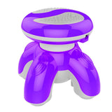USB Mini Electric Vibrating Head Neck Massager Full Body Massage Tools Purple