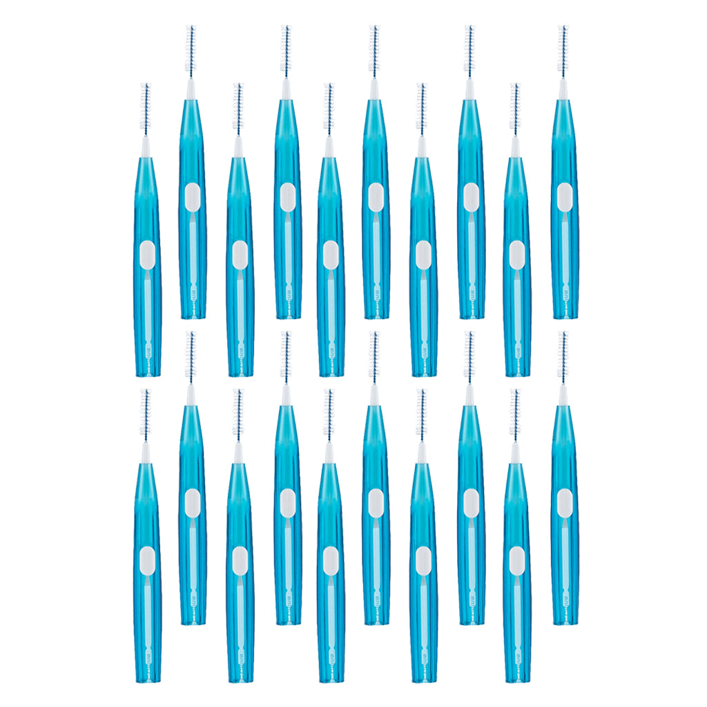 20Pcs Push-Pull Interdental Brush Toothpick Floss Teeth Cleaner Oral Care