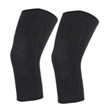 Maxbell 1 Pair Breathable Warm Knee Brace Sleeve Winter Knee Protector Wraps L