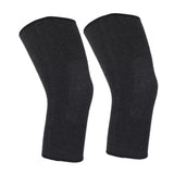 Maxbell 1 Pair Breathable Warm Knee Brace Sleeve Winter Knee Protector Wraps XL