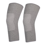 Maxbell 1 Pair Breathable Warm Knees Brace Sleeve Winter Knee Protector Wraps M
