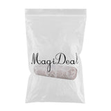 Maxbell Comfort Round Cervical Support Pillow for Spine & Neck Back Support White