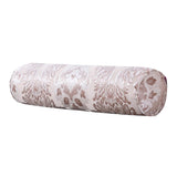 Maxbell Comfort Round Cervical Support Pillow for Spine & Neck Back Support White