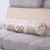 Maxbell Comfort Round Cervical Support Pillow for Spine & Neck Back Support White