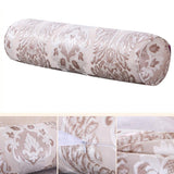 Maxbell Comfort Round Cervical Support Pillow for Spine & Neck Back Support White