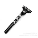 Maxbell Manual Beard Shaver Razors Hair Shaving Trimmer Handle+1x 3 Layer Blade Head